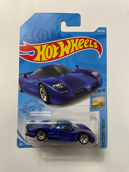 Hot Wheels 1/64 Nissan R390 GT1 Blue