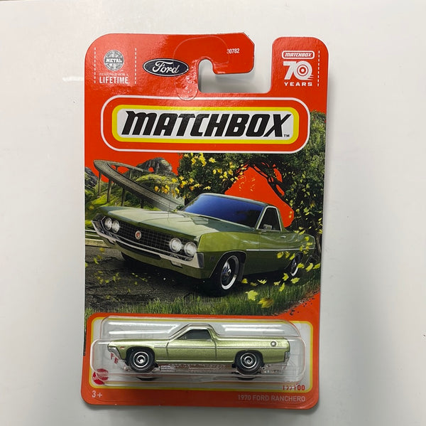 Matchbox 1/64 1970 Ford Ranchero Green