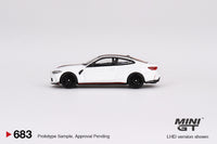 Mini GT 1/64 BMW M4 CSL Alpine White