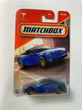 Matchbox 1/64 Tesla Model S Blue