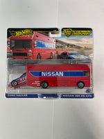 Hot Wheels 1/64 Car Culture Team Transport Euro Hauler w/ ‘94 Nissan 300 ZX GTS