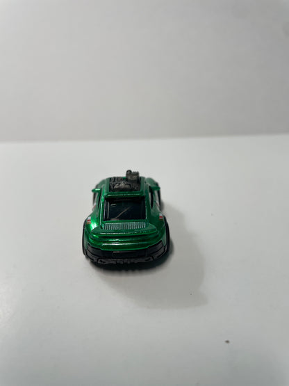 *Loose* Hot Wheels 1/64 Super Treasure Hunt Porsche 911 Rallye Dakar Green
