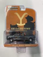 Greenlight Hollywood 1/64 Yellowstone 2020 Ram 2500 Black - Damaged Car