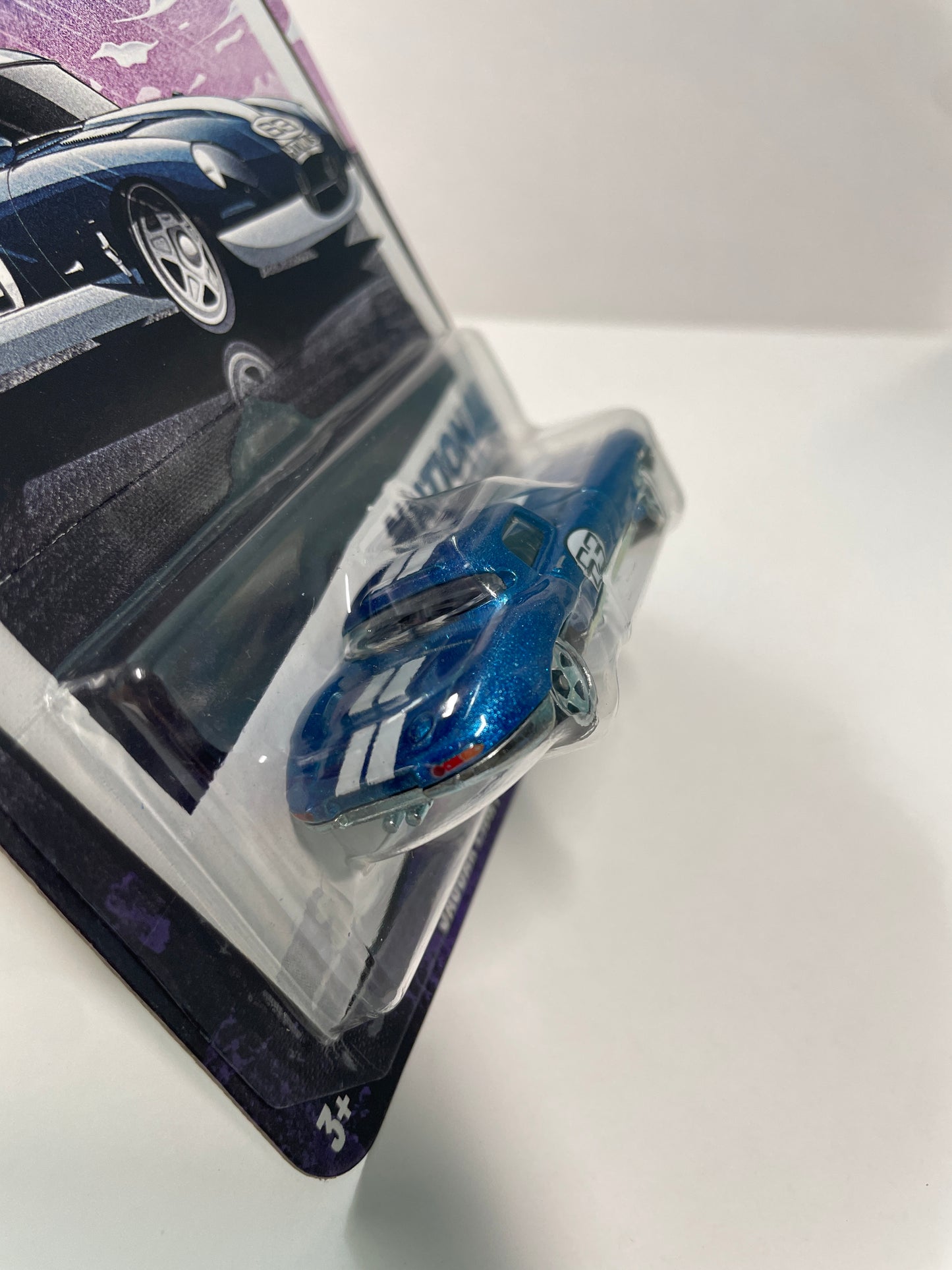 Hot Wheels 1/64 Silver Series National Icons Jaguar Lightweight E-Type Blue