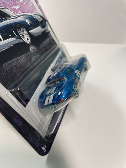 Hot Wheels 1/64 Silver Series National Icons Jaguar Lightweight E-Type Blue