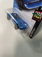 Hot Wheels 1/64 Corvette Grand Sport Roadster Blue - Damaged Card