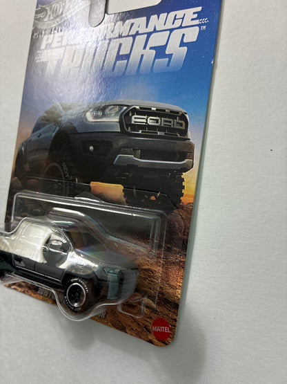 Hot Wheels 1/64 Silver Series Performance Trucks 2019 Ford Ranger Raptor Grey - JKX74