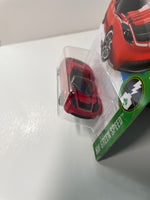 Hot Wheels 1/64 Tesla Roadster Red - Damaged Card