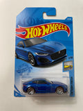 Hot Wheels 1/64 2020 Jaguar F-Type Blue - Damaged Card