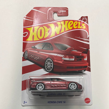 Hot Wheels Honda Civic Si Red - Damaged Box