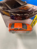Hot Wheels 1/64 Factory custom Super Treasure Hunt 2008 Mitsubishi Lancer Evolution Orange w/ Gold Wheels- Damaged Card
