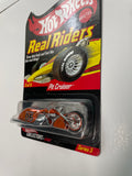 Hot Wheels 1/64 RLC Real Riders Pit Cruiser Orange