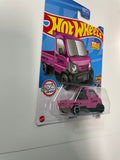 Hot Wheels 1/64 Mighty K Pink - Error Unpainted Front Wheel