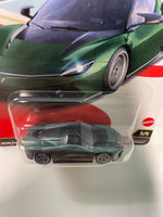 Hot Wheels 1/64 Car Culture Euro Speed Automobili Pininfarina Battista Green - Damaged Box