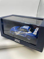 Ebbro 1/43 Nissan Skyline Calsonic GT-R (R32) 1993 Fuji Mar n2 Blue & White