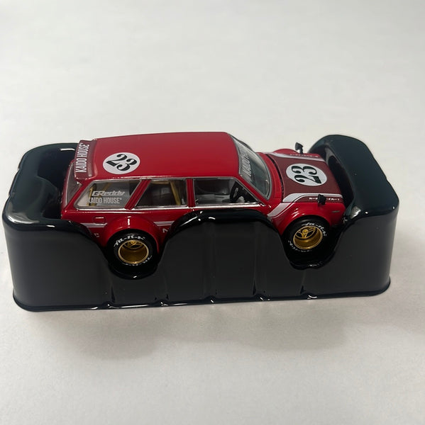 CHASE* Kaido House x Mini GT 1/64 Datsun KAIDO 510 Wagon CARBON