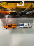 Hot Wheels 1/64 Car Culture 2 Pack '71 AMC Javelin & AMC Rebel Machine