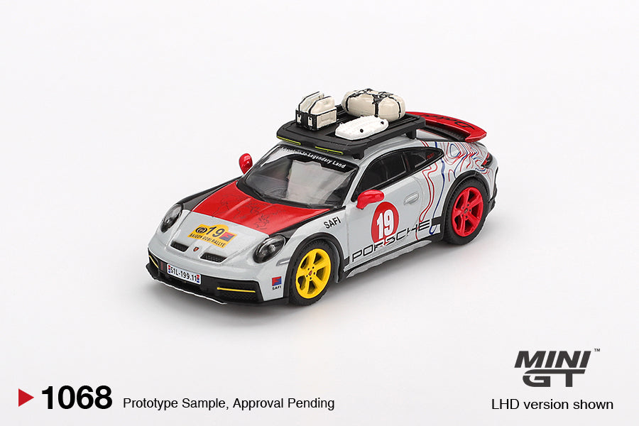 Mini GT 1/64 Porsche 911 Dakar "Uncle Rally" Grey - MGT01068