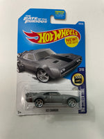 Hot Wheels 1/64 The Fate of The Furious Ice Charger Grey - Damaged Card