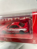Time Micro 1/64 Nissan GTR R34 Red w/ Figure