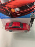 Hot Wheels 1/64 ‘89 Mercedes-Benz 560 Sec AMG Red