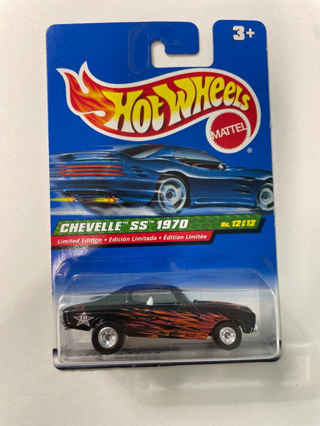 Hot Wheels 1/64 Treasure Hunt Chevelle SS 1970 Black & Red