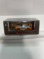 1/64 Star Model RWB 993 GT Wing Gulf #93 Livery Orange