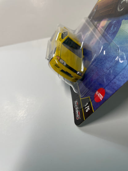 Hot Wheels 1/64 Car Culture Ronin Run II Nissan Skyline GT-R (R32) Pandem Yellow - JBK88