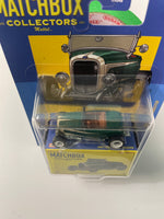 Matchbox Collectors 1/64 1932 Ford Model Roadster Green