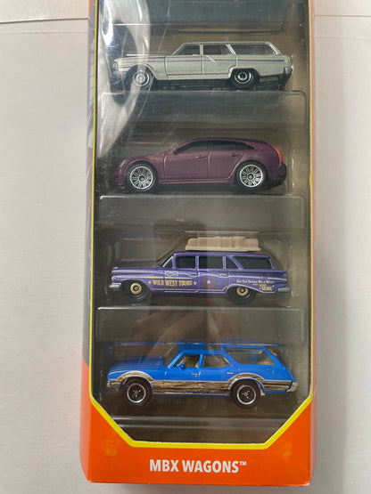 Matchbox 1/64 5 Pack Wagons - Damaged Box