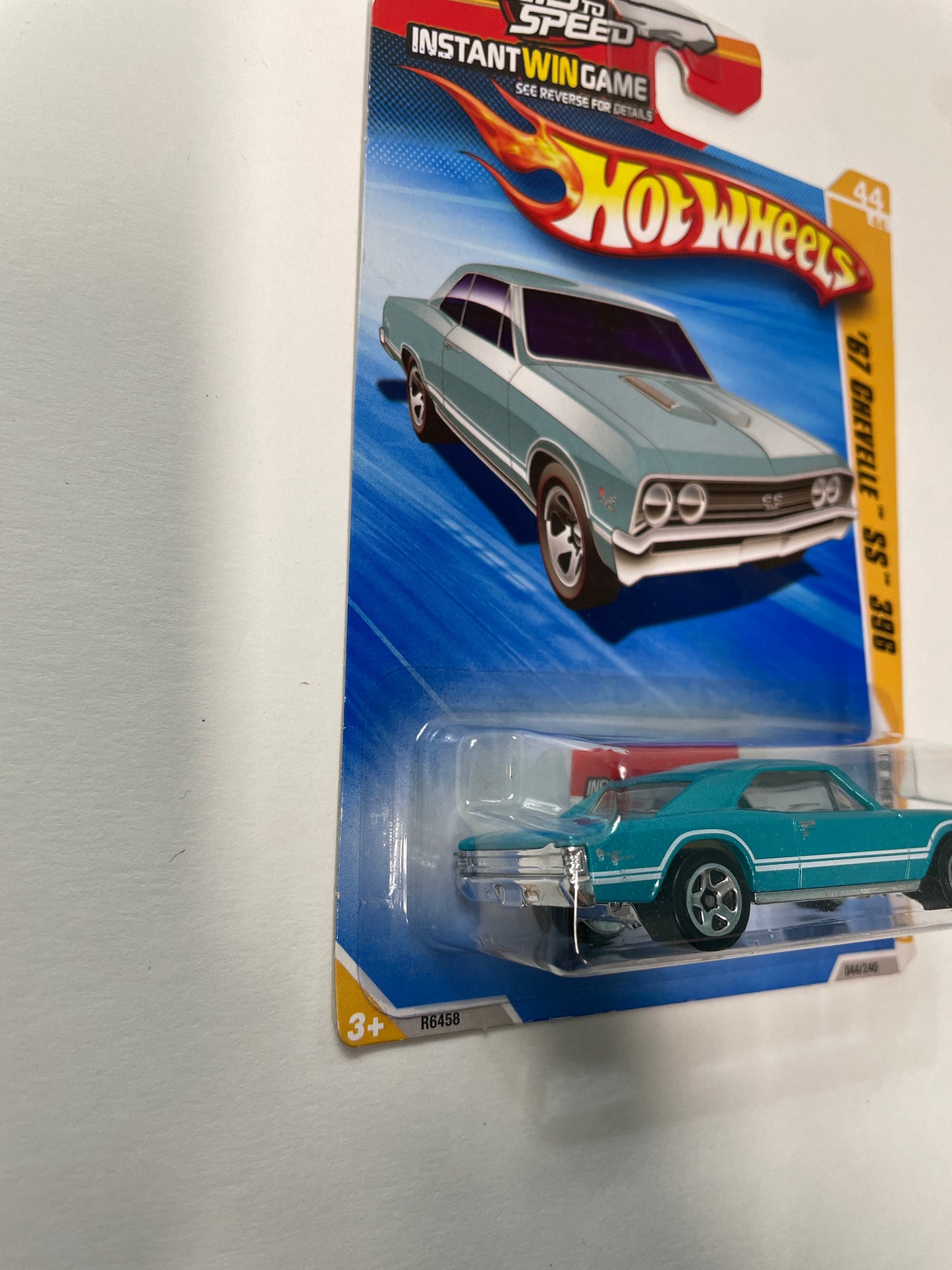 Hot Wheels 1/64 ‘67 Chevy Chevelle SS 396 Teal