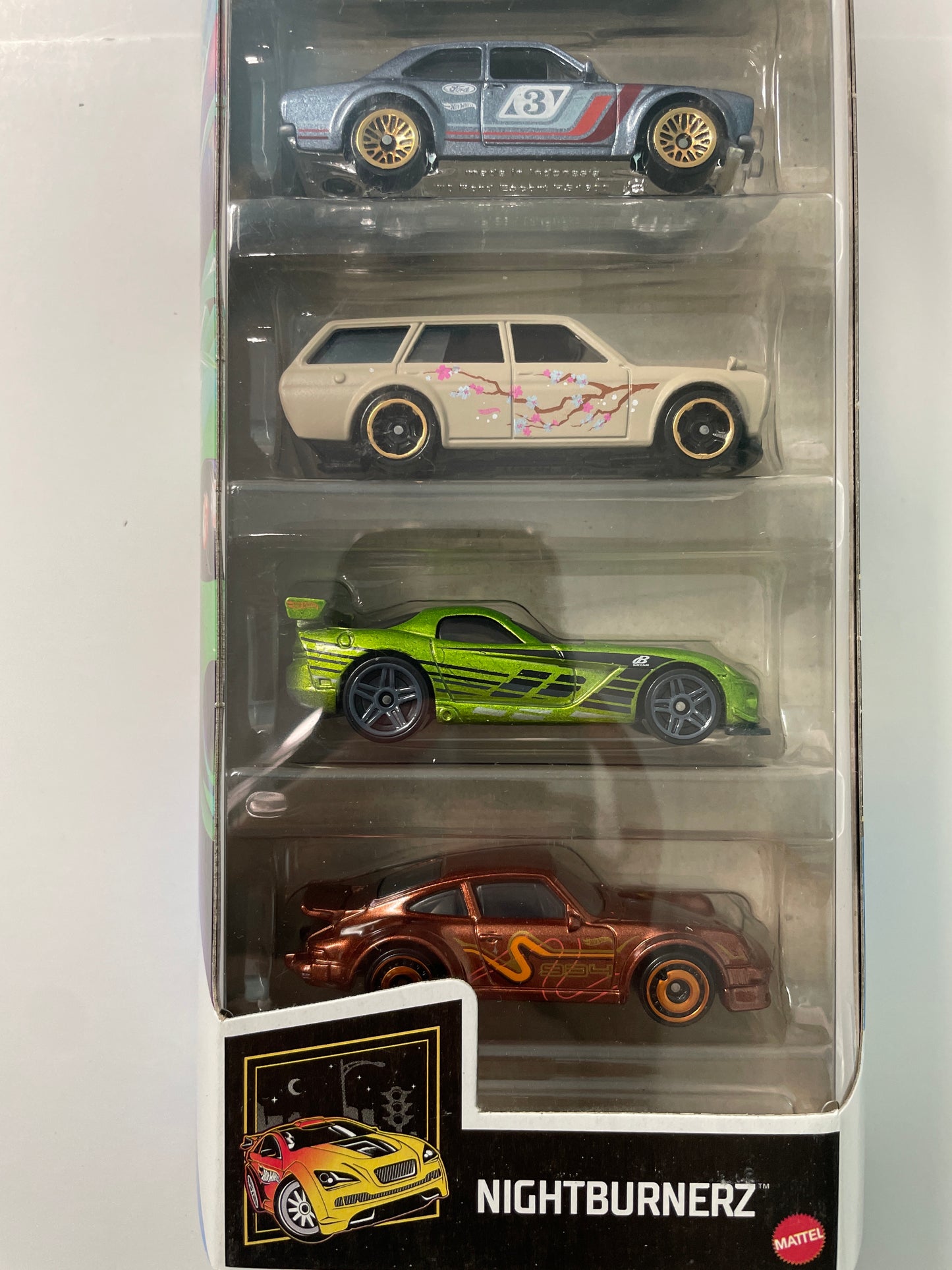 Hot Wheels 1/64 5 Pack Nightburnerz