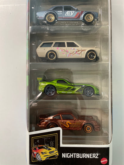 Hot Wheels 1/64 5 Pack Nightburnerz