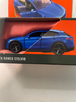 Matchbox 1/64 Moving Parts 2022 Alfa Romeo Stelvio Blue