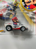 Hot Wheels 1/64 Mario Kart Mario P-Wing