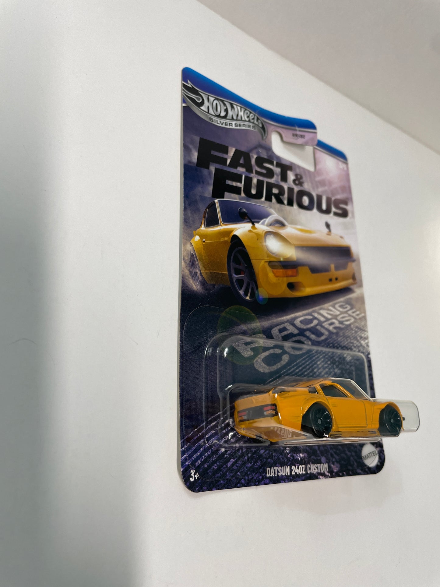 Hot Wheels 1/64 Silver Series Fast and Furious Racing Course Datsun 240z Custom Yellow