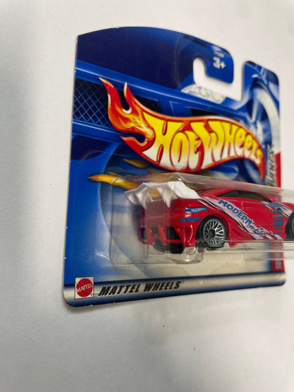 Hot Wheels 1/64 Toyota Celica Short Card Red - Damaged Box