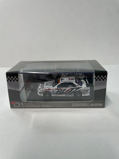 Mortal Model 1/64 Blitz Ken Nomura D1 Nissan Skyline  ER34 2007 White