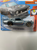 Hot Wheels 1/64 Custom Ford Maverick Short Card Grey - Damaged Card