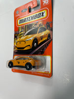 Matchbox 1/64 2021 Ford Mustang Mach-E Yellow