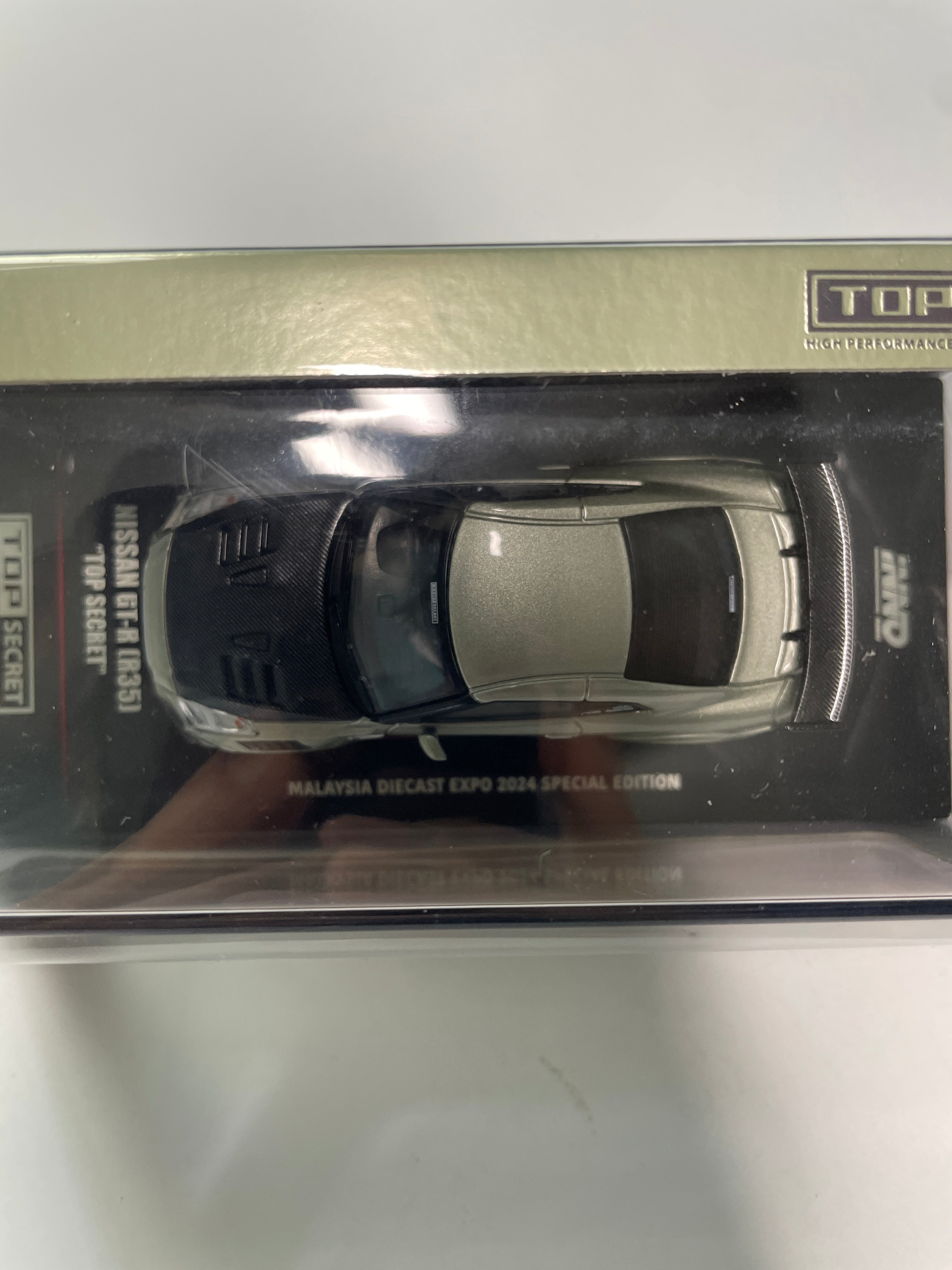 Inno64 1/64 Nissan GT-R (R35) Top Secret Malaysia Diecast Expo
