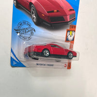 Hot Wheels 1/64 ‘84 Pontiac Firebird Red - Damaged Card