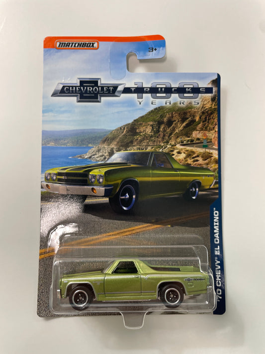 Matchbox 1/64 Chevrolet Trucks ‘70 Chevy El Camino Green
