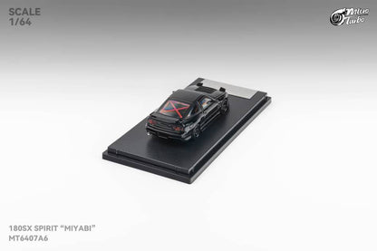 Micro Turbo 1/64 Nissan 180SX Spirit Rei Miyabi Black