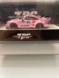 TPC 1/64 Porsche RWB 964 Hoonigan Pink w/ Figure