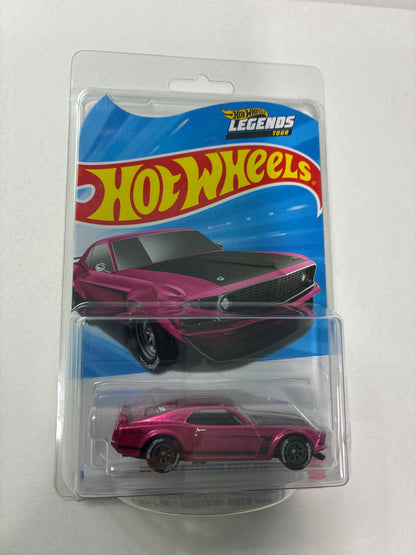 Hot Wheels 1/64 Legends Tour '69 Ford Mustang Boss 302 Pink