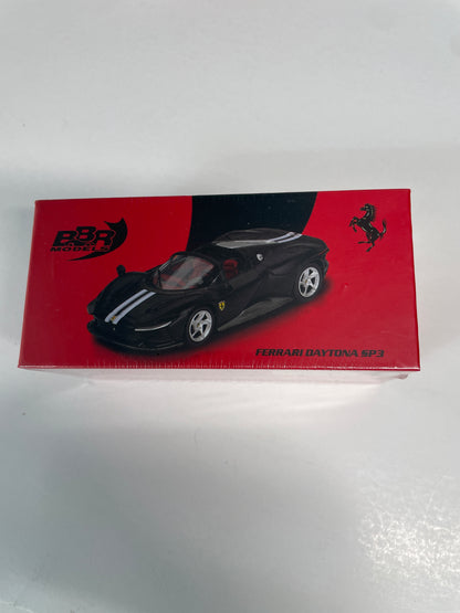 BBR Models 1/64 Ferrari Daytona SP3 Matt Black - BBRFER64021
