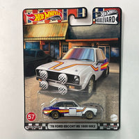 Hot Wheels Boulevard ‘78 Ford Escort RS 1800 MK2 White