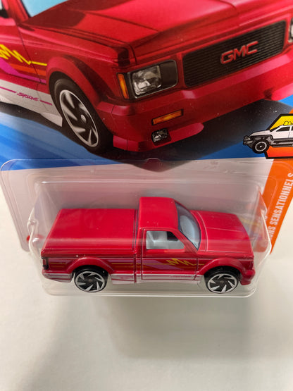 Hot Wheels 1/64 ‘91 GMC Syclone Red