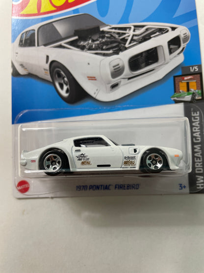 Hot Wheels 1/64 1970 Pontiac Firebird Legends Tour White